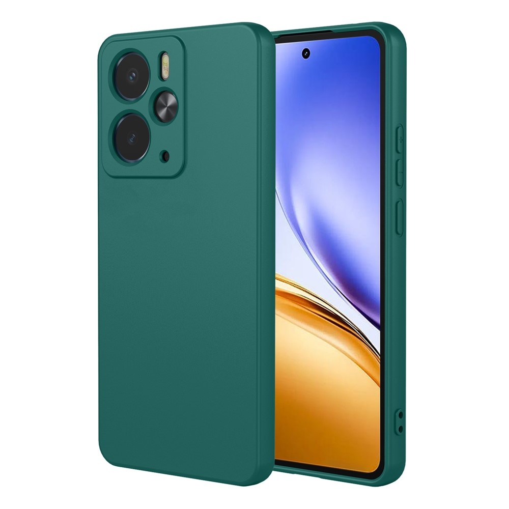 Soft gelový obal pro mobil Realme 14 5G/14T 5G - tmavězelený