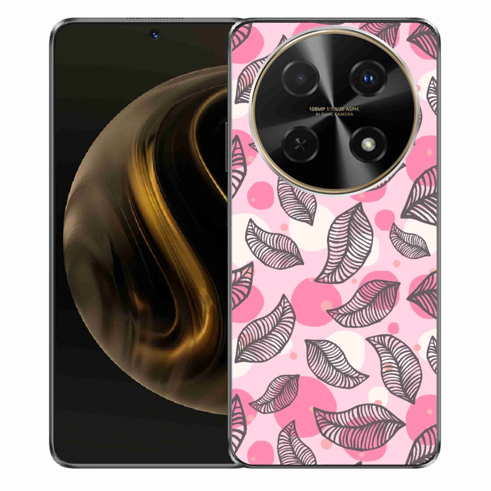 Gelový kryt mmCase na Huawei Nova 12i - kreslené padající listy