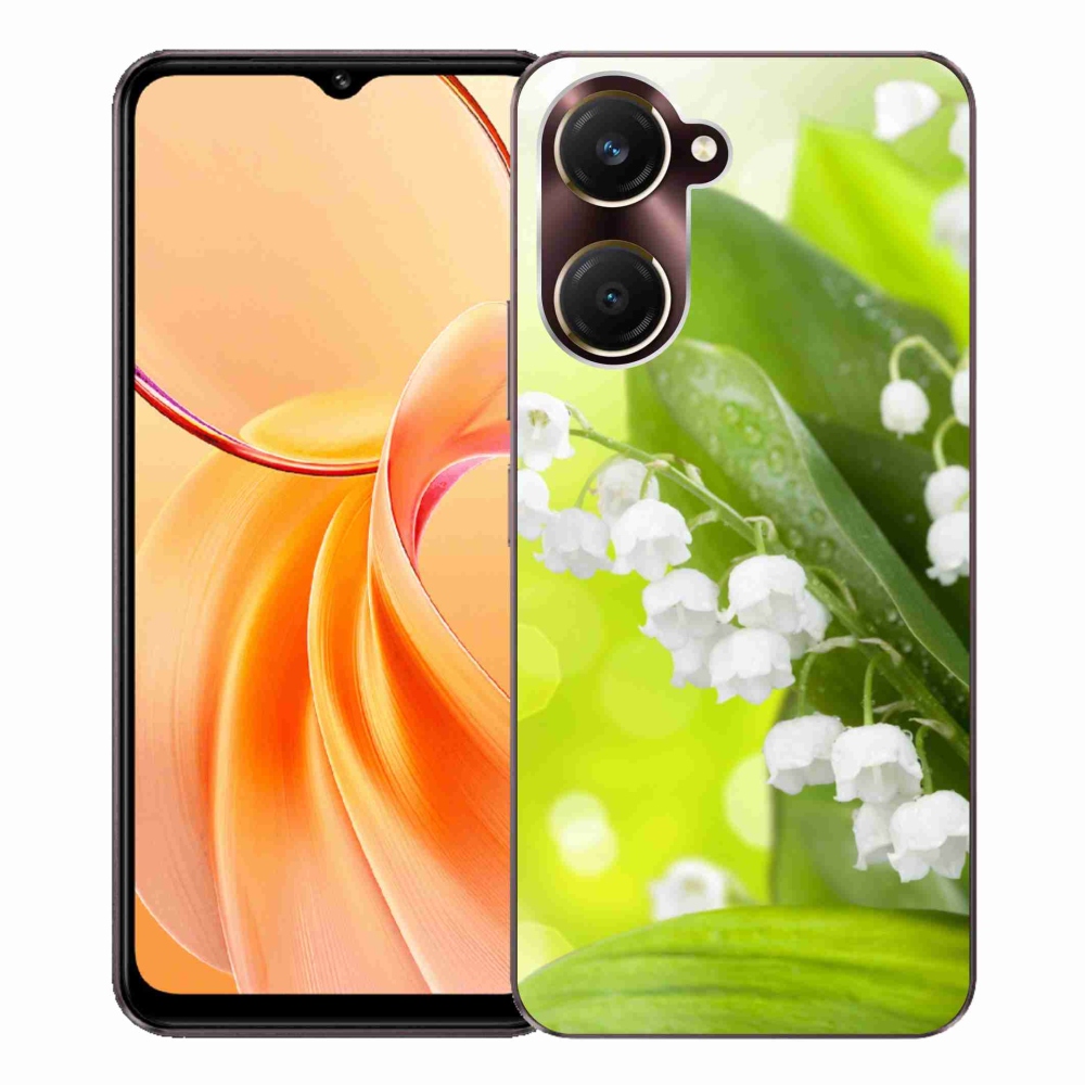 Gelový kryt mmCase na Vivo Y28s 5G - konvalinka