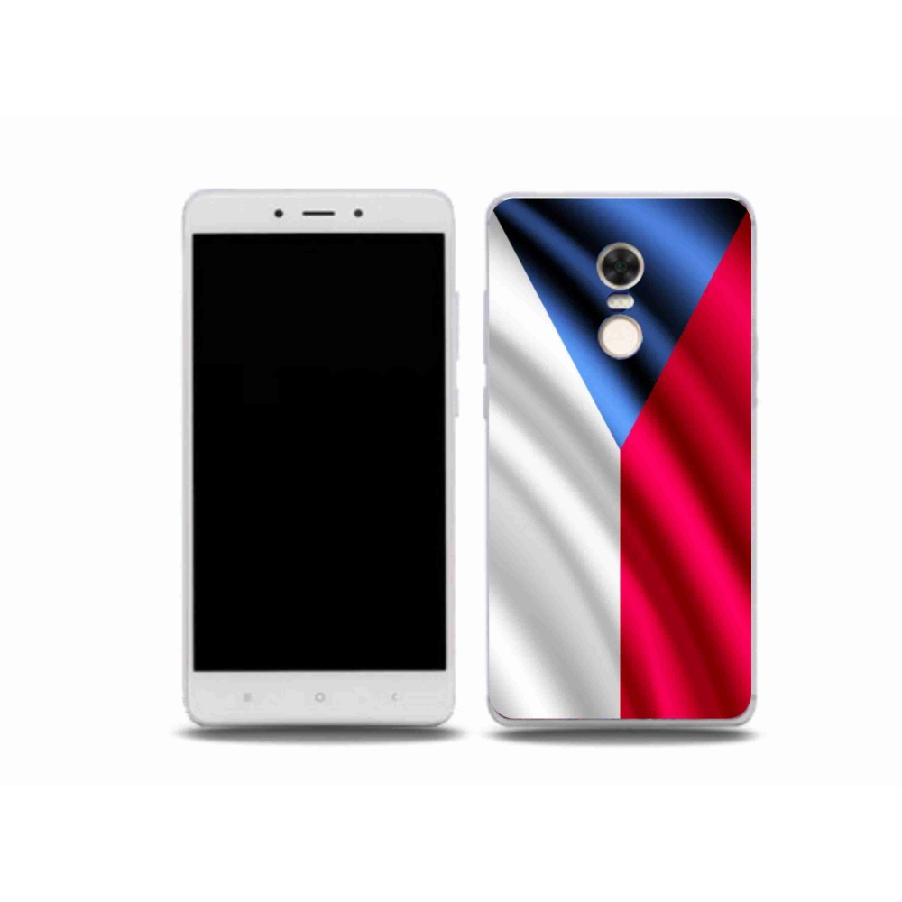 Gelový kryt mmCase na mobil Xiaomi Redmi Note 4X - česká vlajka