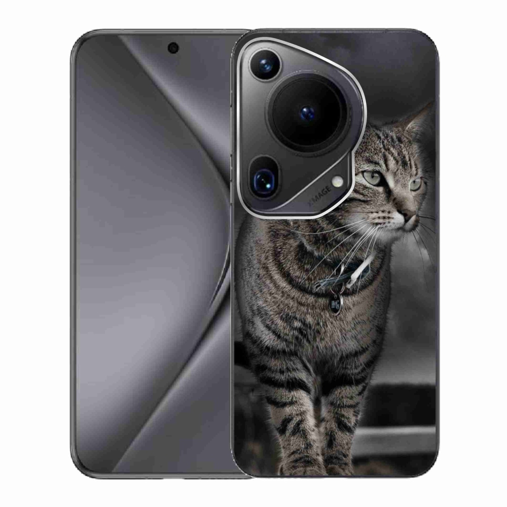 Gelový kryt mmCase na Huawei Pura 70 Ultra - kočka