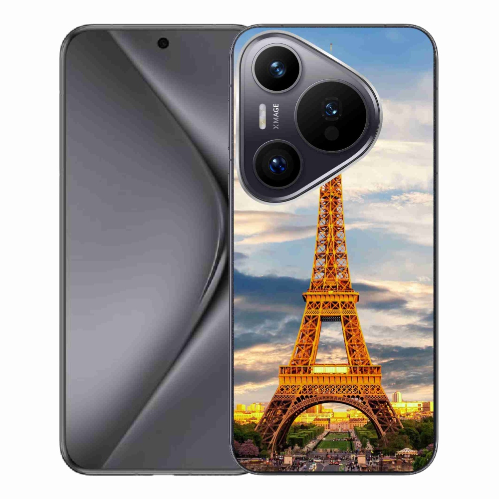 Gelový kryt mmCase na Huawei Pura 70 Pro - eiffelova věž 3