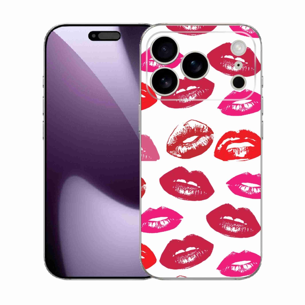 Gelový kryt mmCase na iPhone 17 Pro - rty