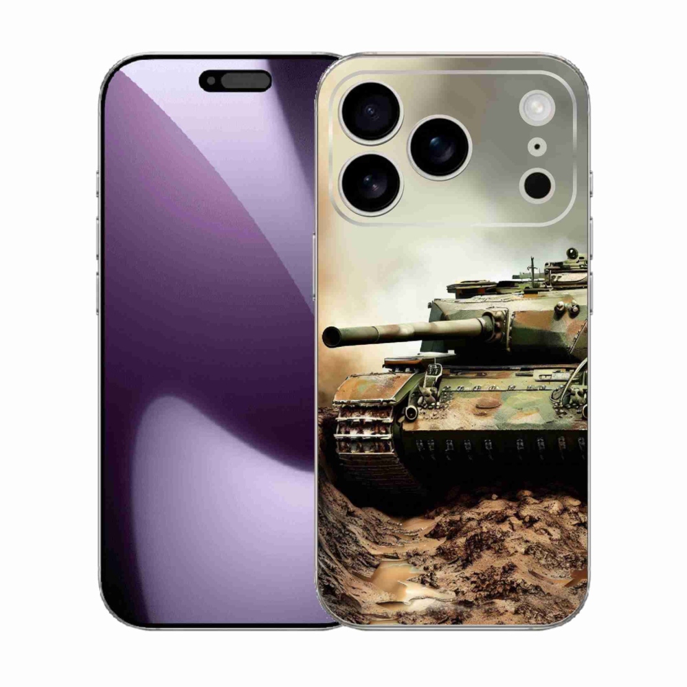 Gelový kryt mmCase na iPhone 17 Pro - tank