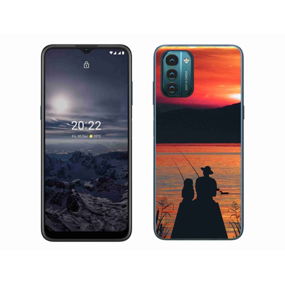 Gelový kryt mmCase na Nokia G11/G21 - rybaření 3