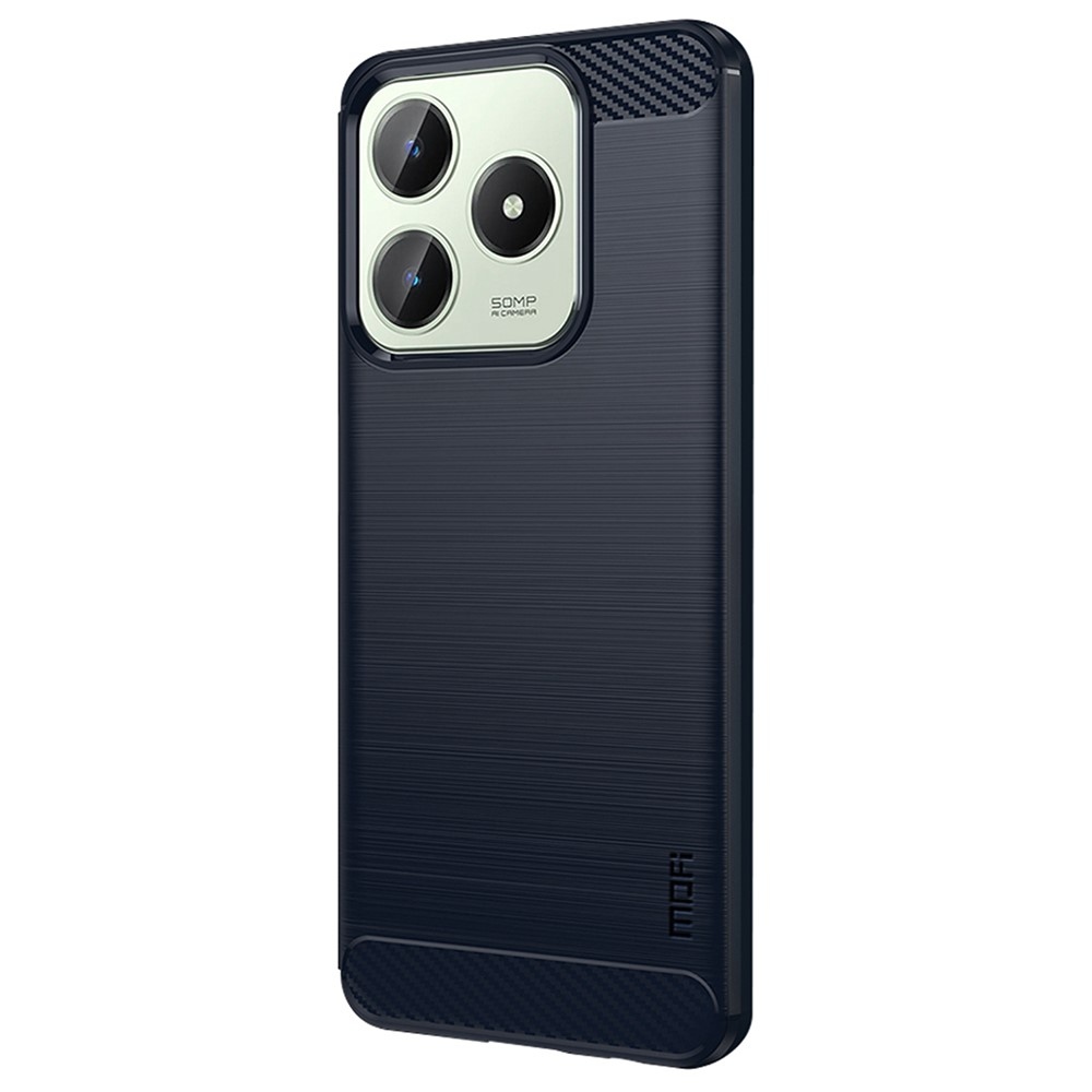 Carbon odolný gelový obal na Realme C61/C63 - modrý