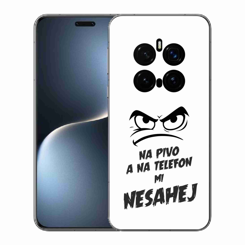 Gelový kryt mmCase na Honor Magic 7 Pro 5G - pivní motiv 2 bílé pozadí