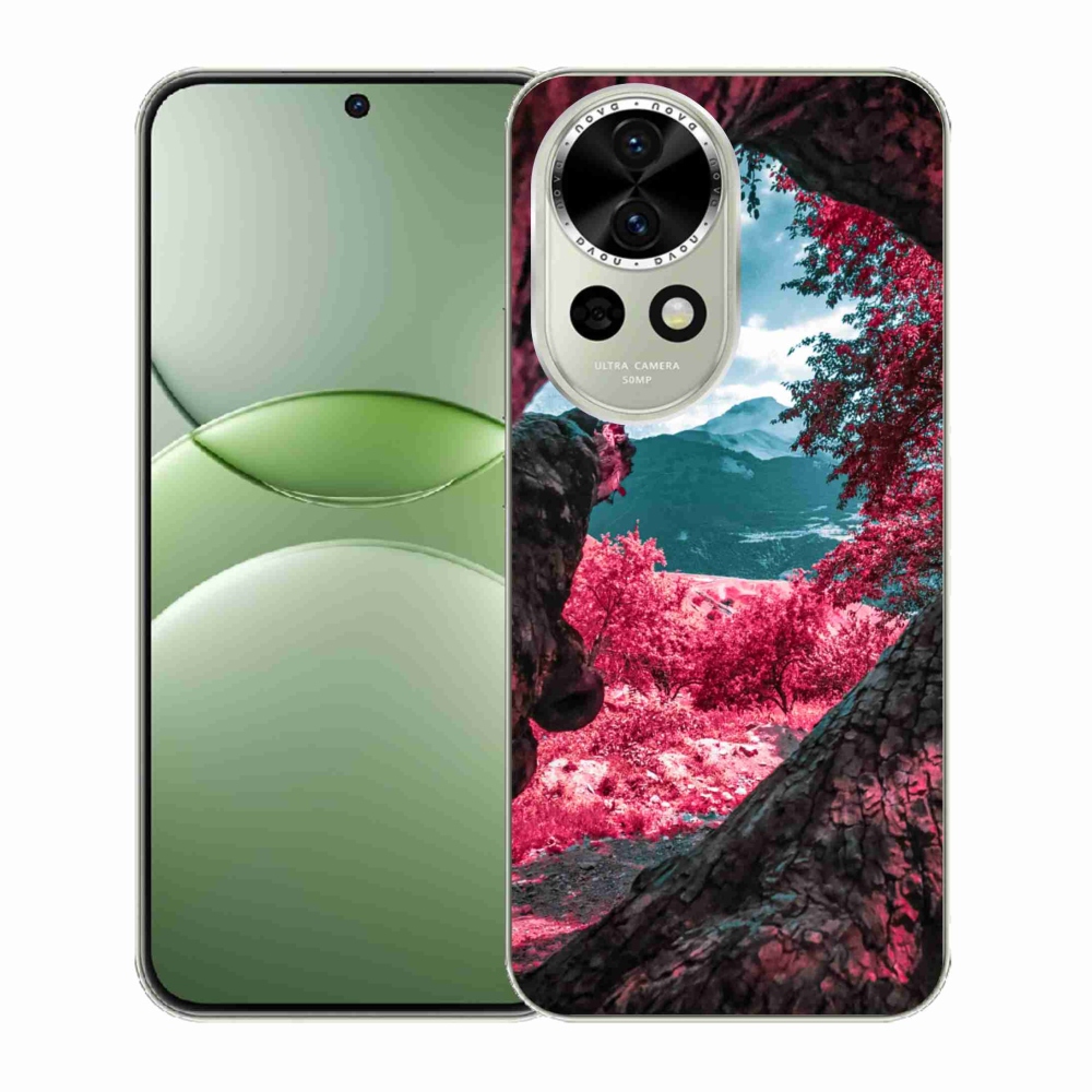 Gelový kryt mmCase na Huawei Nova 13 5G - výhled na hory