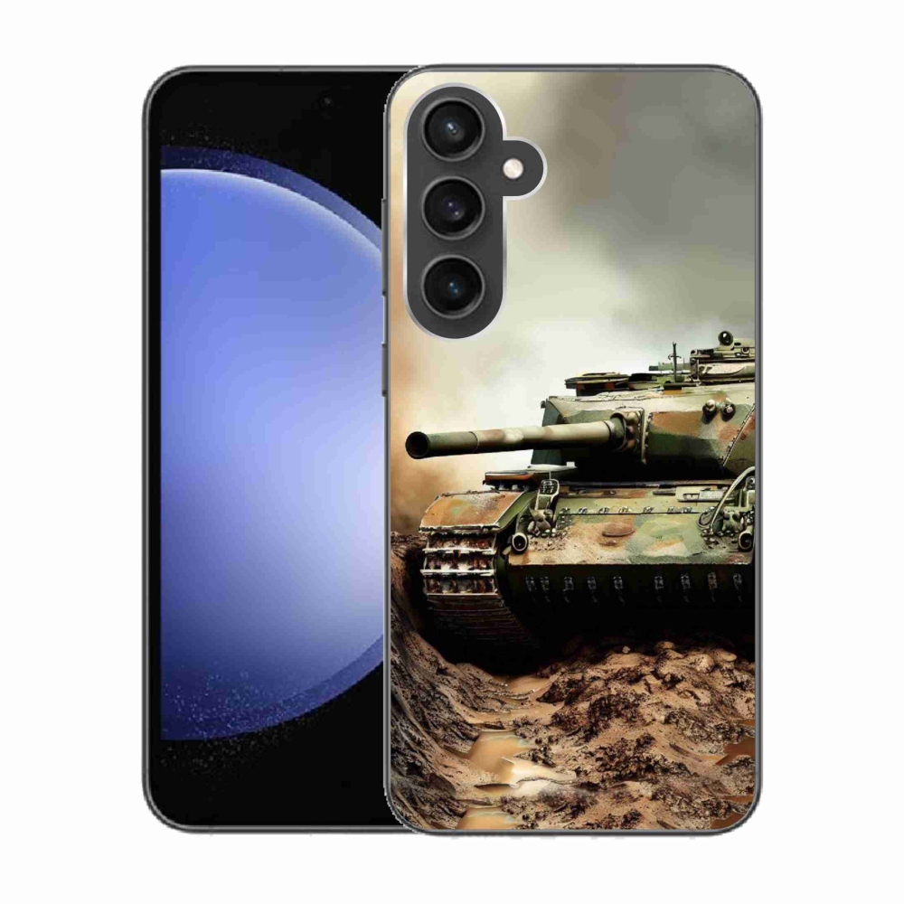 Gelový kryt mmCase na Samsung Galaxy S23 FE - tank