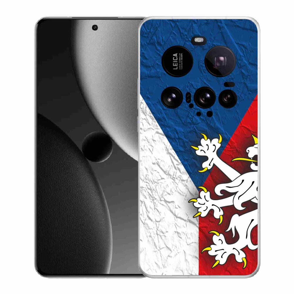 Gelový kryt mmCase na Xiaomi 15 Ultra - česká vlajka 1