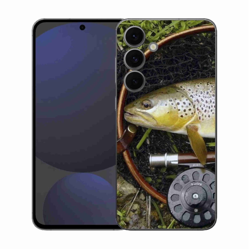 Gelový kryt mmCase na Samsung Galaxy S25 FE - pstruh 2