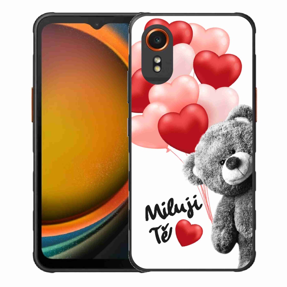 Gelový kryt mmCase na Samsung Galaxy Xcover 7 - miluji Tě