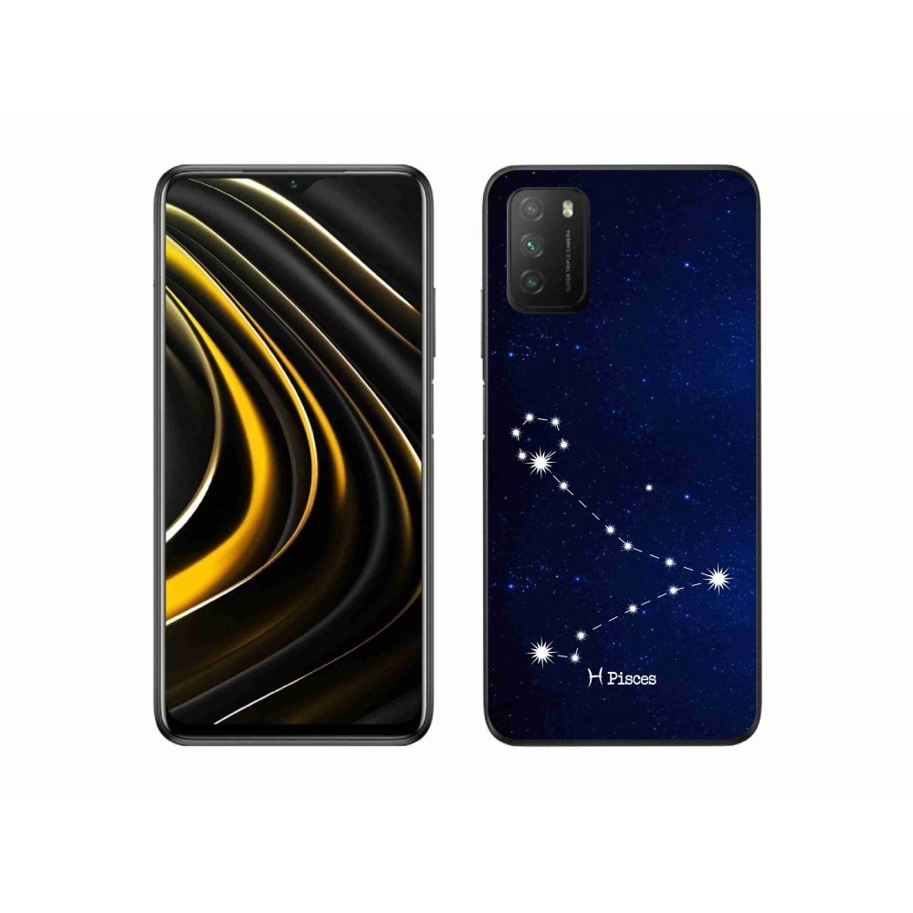 Gelový kryt mmCase na Xiaomi Poco M3 - souhvězdí Ryby