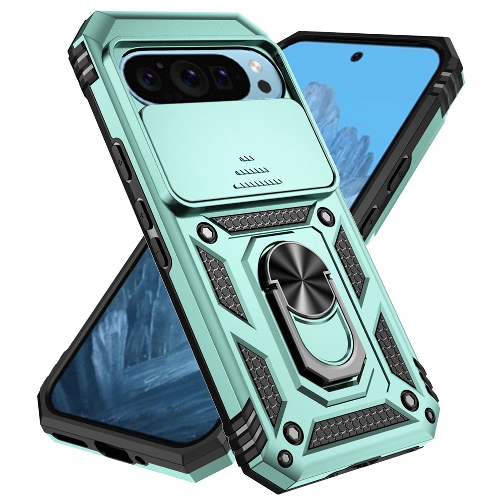Slide odolný kryt na Google Pixel 10 Pro/Pixel 10/9 Pro/9 - zelený