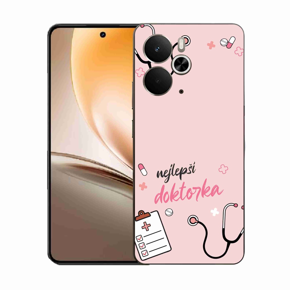 Gelový kryt mmCase na Realme 14 5G - nejlepší doktorka