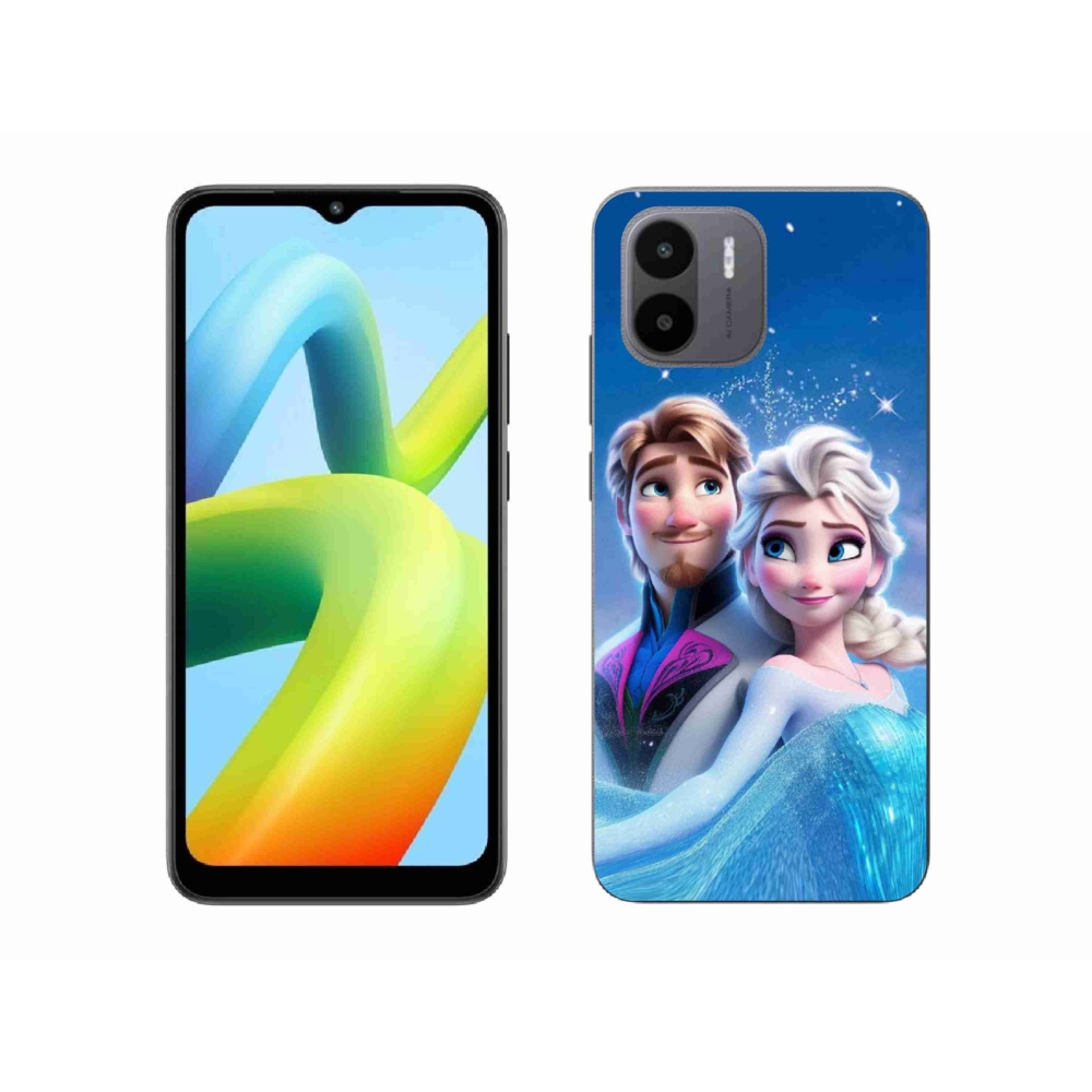 Gelový kryt mmCase na Xiaomi Redmi A1 - ledové království 1