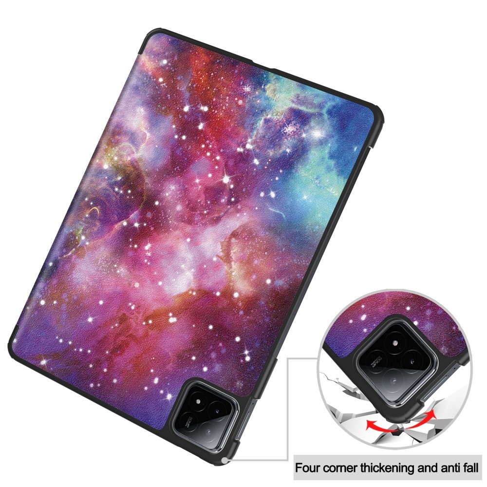 Patte chytré zavírací pouzdro na tablet Xiaomi Pad 6S Pro - vesmír
