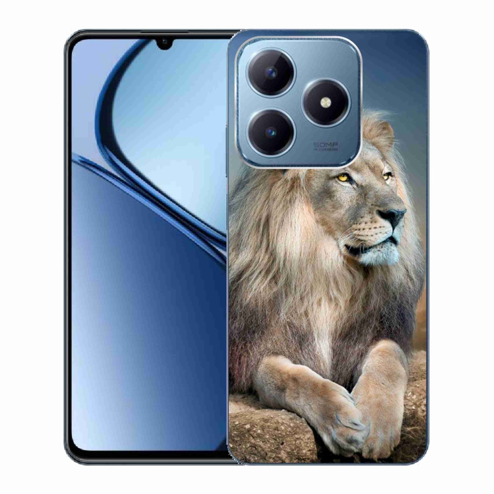 Gelový obal mmCase na Realme C63 - lev 1
