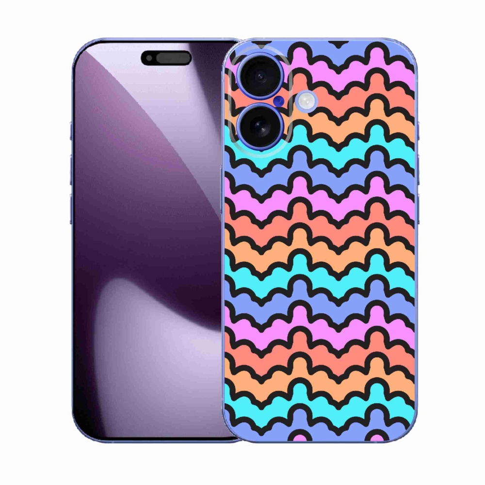 Gelový kryt mmCase na iPhone 17 - abstraktní motiv 30