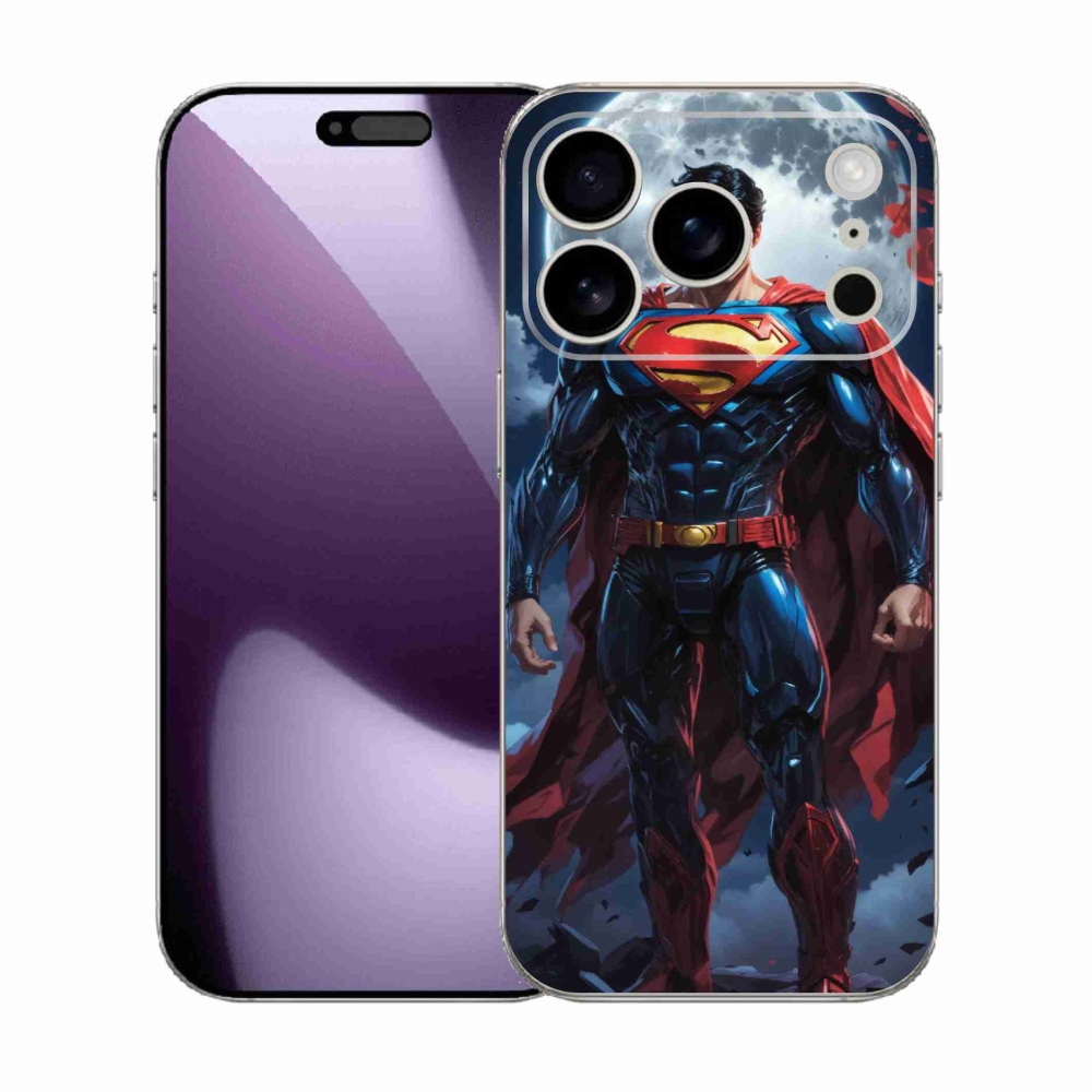 Gelový kryt mmCase na iPhone 17 Pro - superman