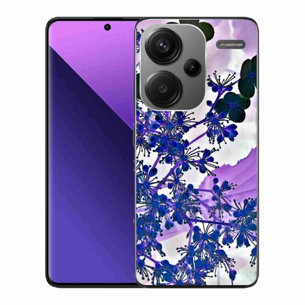 Gelový kryt mmCase na Xiaomi Redmi Note 13 Pro+ 5G - květ hortenzie