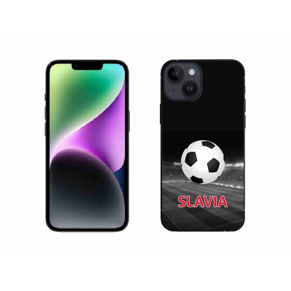 Gelový kryt mmCase na iPhone 14 - slavia