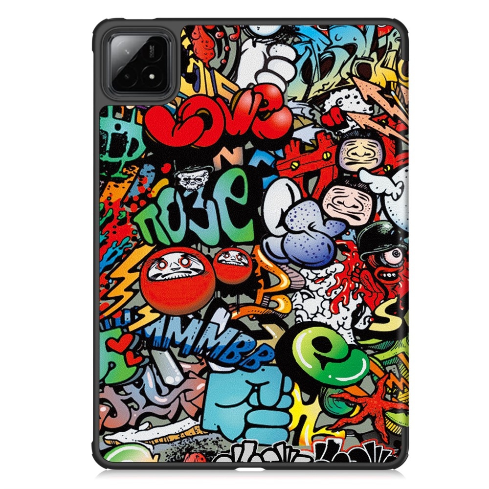 Patty chytré polohovací pouzdro na tablet Xiaomi Pad 7/7 Pro - graffiti