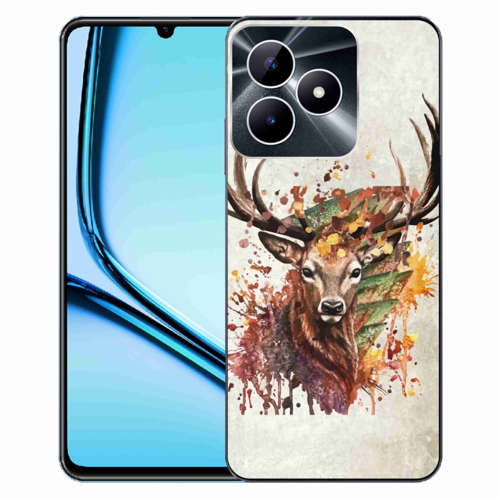 Gelový obal mmCase na Realme Note 50 - jelen 1