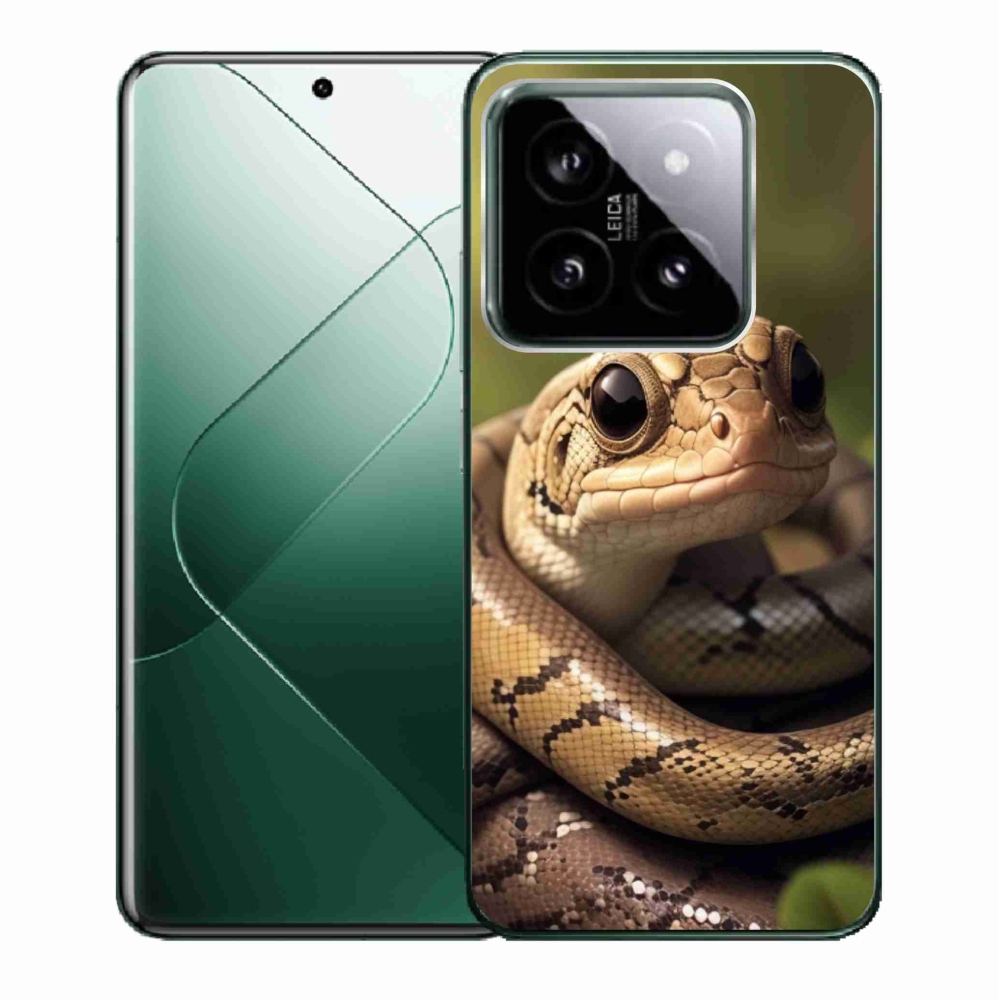 Gelový kryt mmCase na Xiaomi 14 - had 1