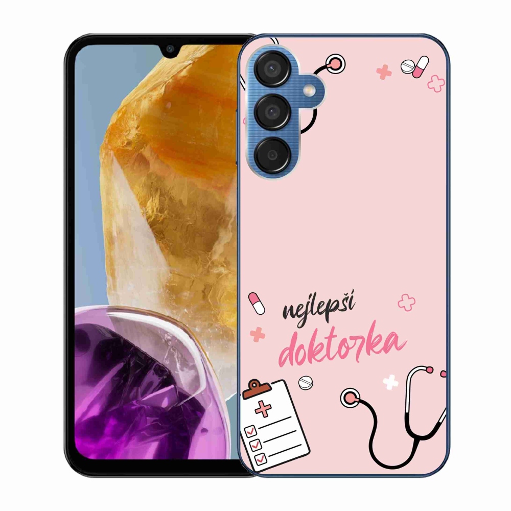 Gelový kryt mmCase na Samsung Galaxy M15 5G - nejlepší doktorka
