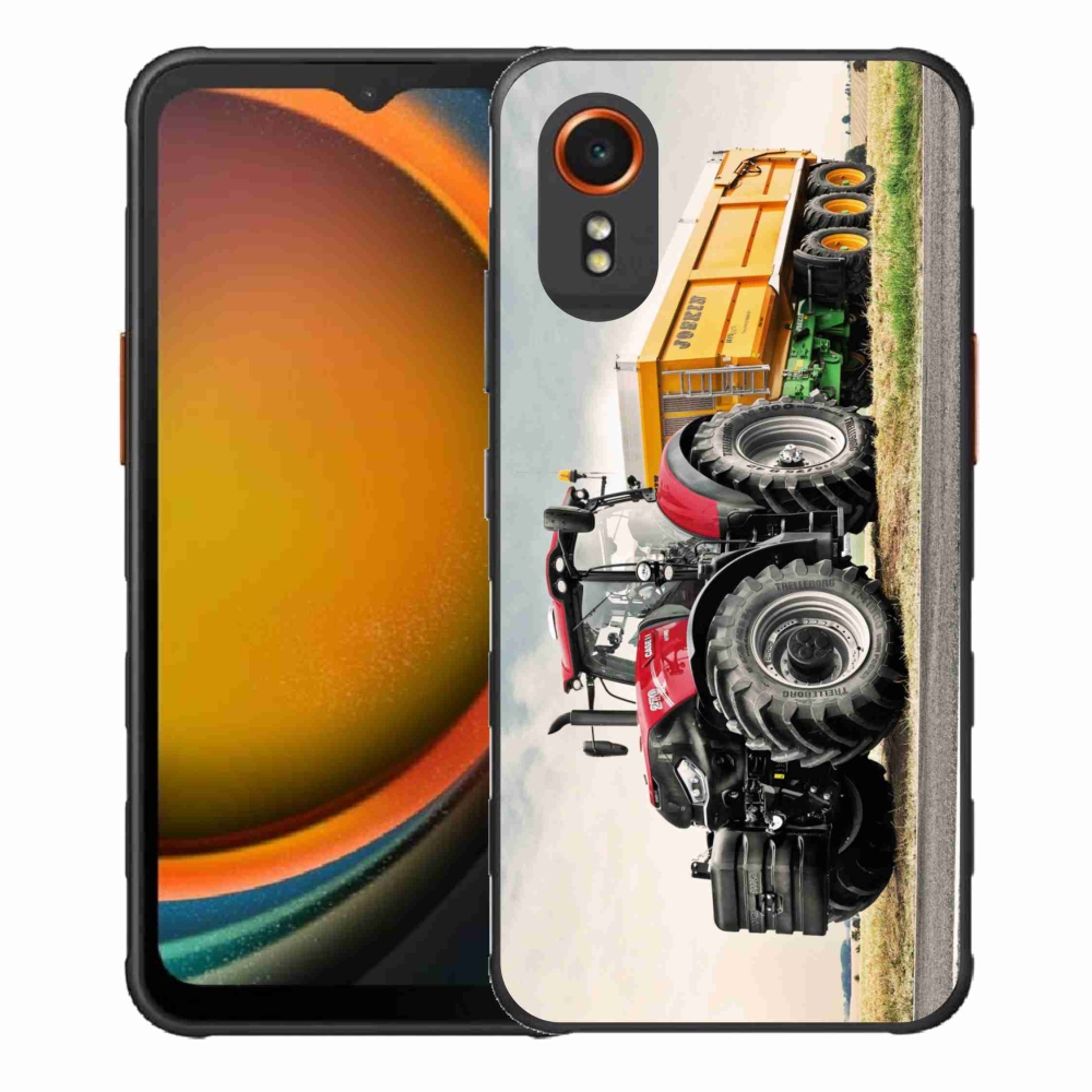 Gelový kryt mmCase na Samsung Galaxy Xcover 7 - traktor 3