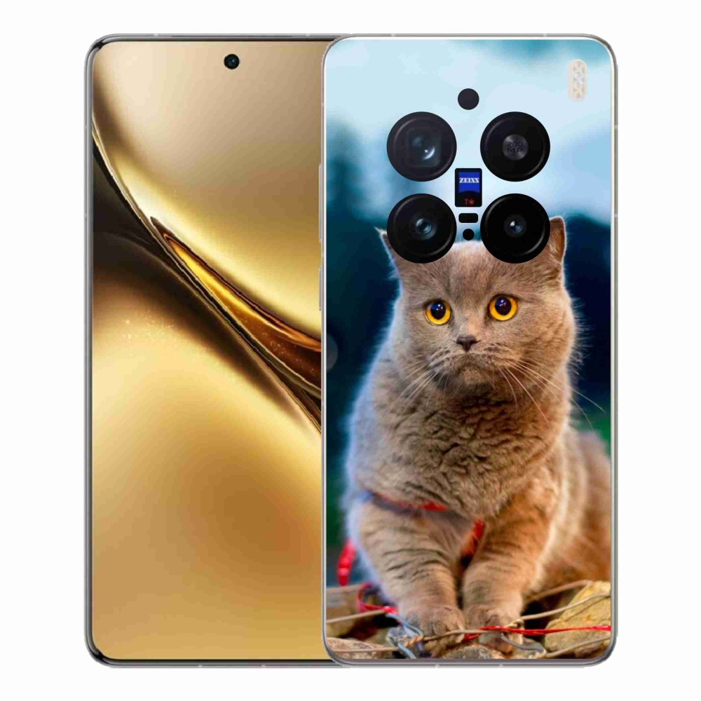 Gelový kryt mmCase na Vivo X200 Pro 5G - britská modrá 2