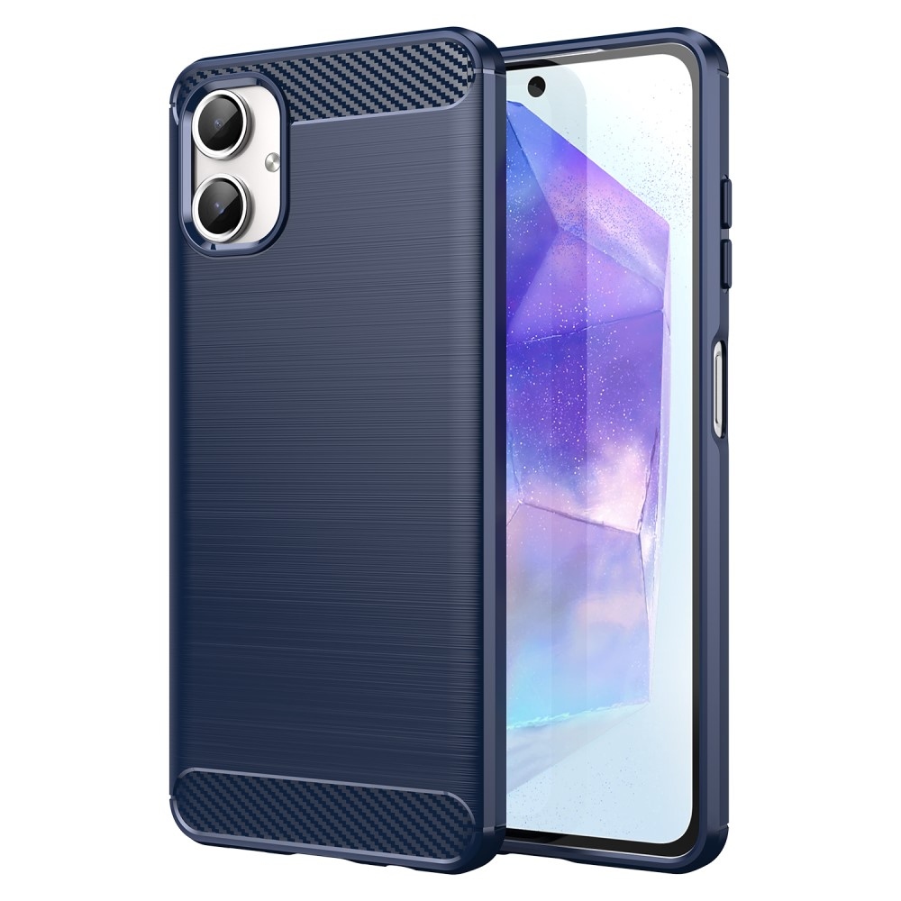 Carbon odolný gelový obal na Samsung Galaxy A06 4G - modrý