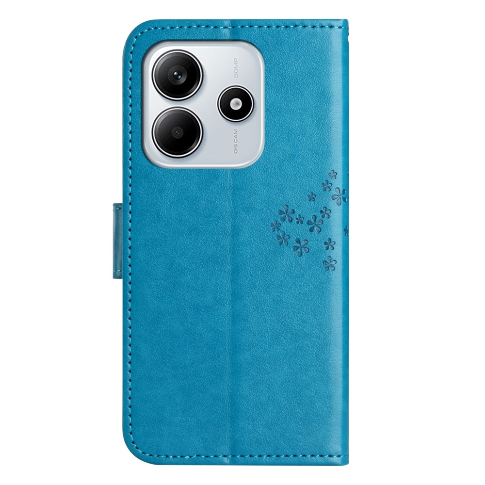Tree knížkové pouzdro na Xiaomi Redmi Note 14 5G - modré