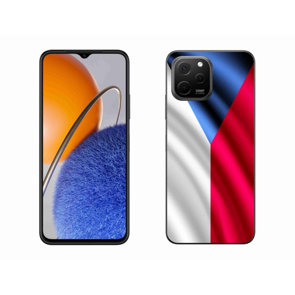 Gelový kryt mmCase na Huawei Nova Y61 - česká vlajka