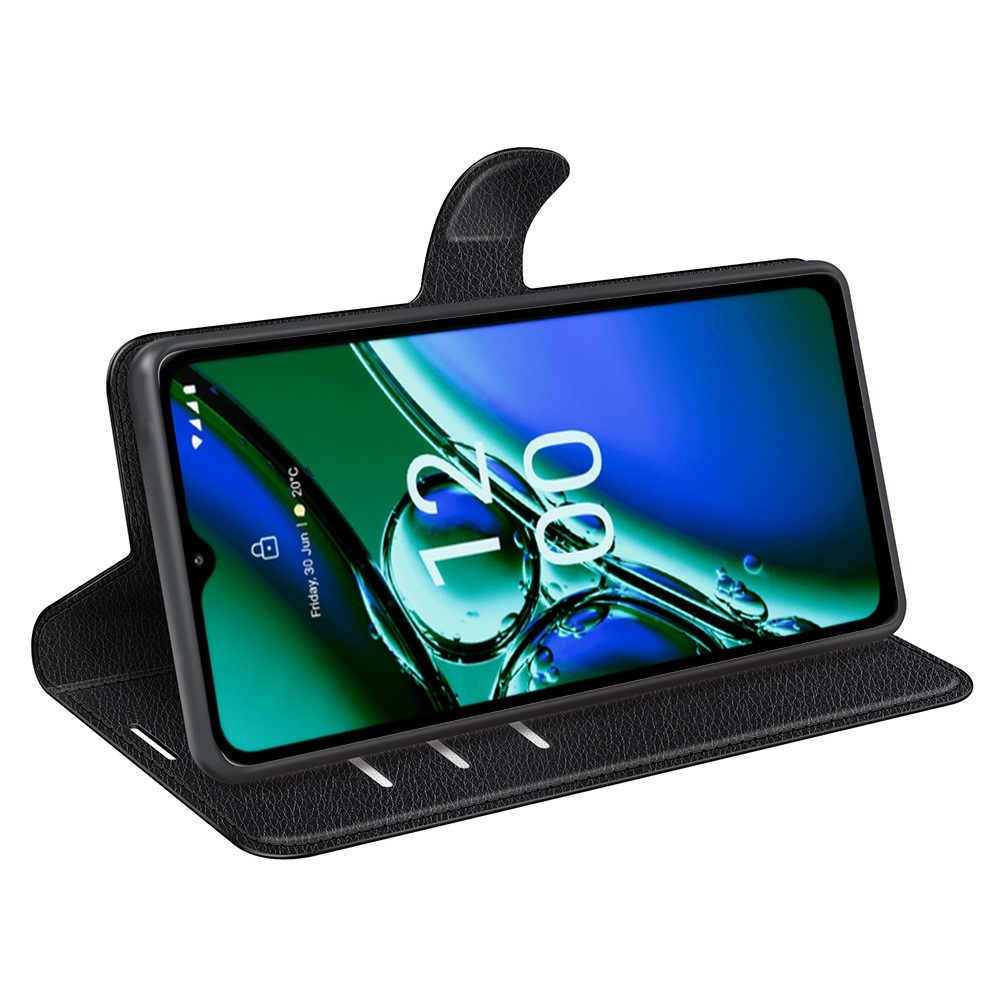 Litchi knížkové pouzdro na Nokia G42 - černé
