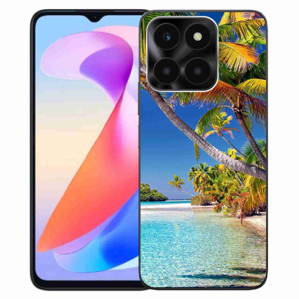 Gelový obal mmCase na Honor X6a - mořská pláž