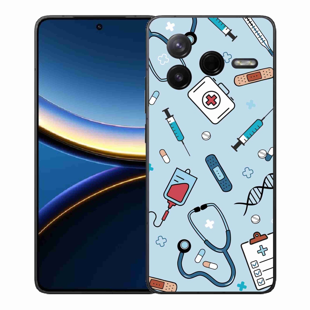 Gelový kryt mmCase na Xiaomi Poco F7 Pro - zdravotnictví 1