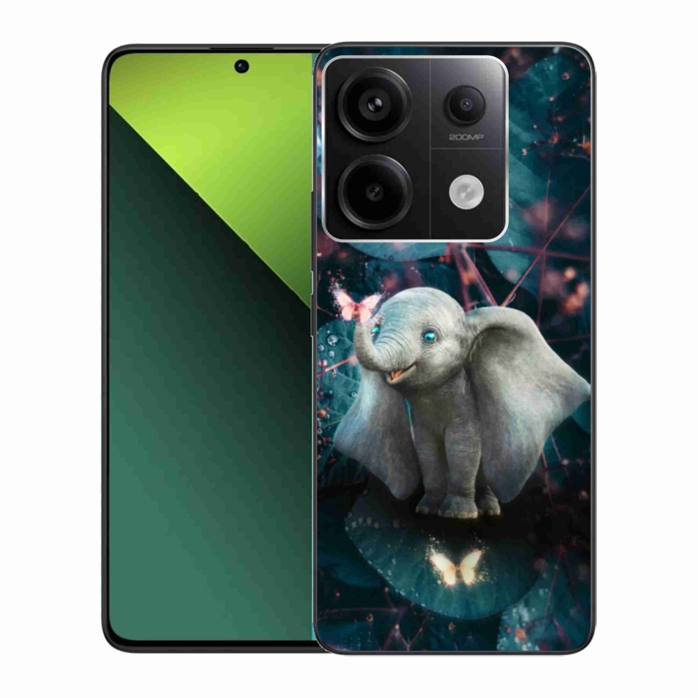Gelový kryt mmCase na Xiaomi Redmi Note 13 Pro 5G/Poco X6 5G - roztomilý slon