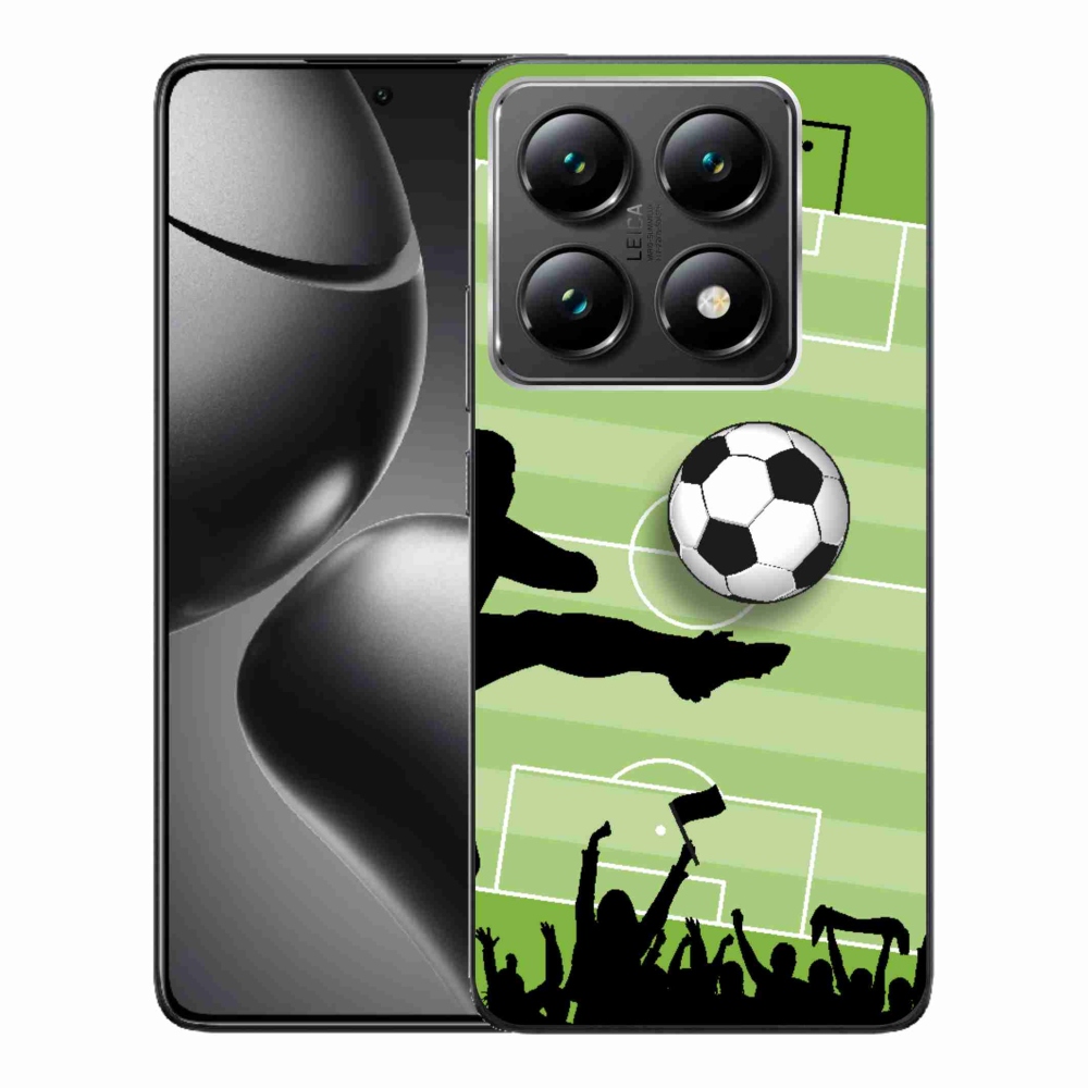 Gelový kryt mmCase na Xiaomi 14T Pro - fotbal 3