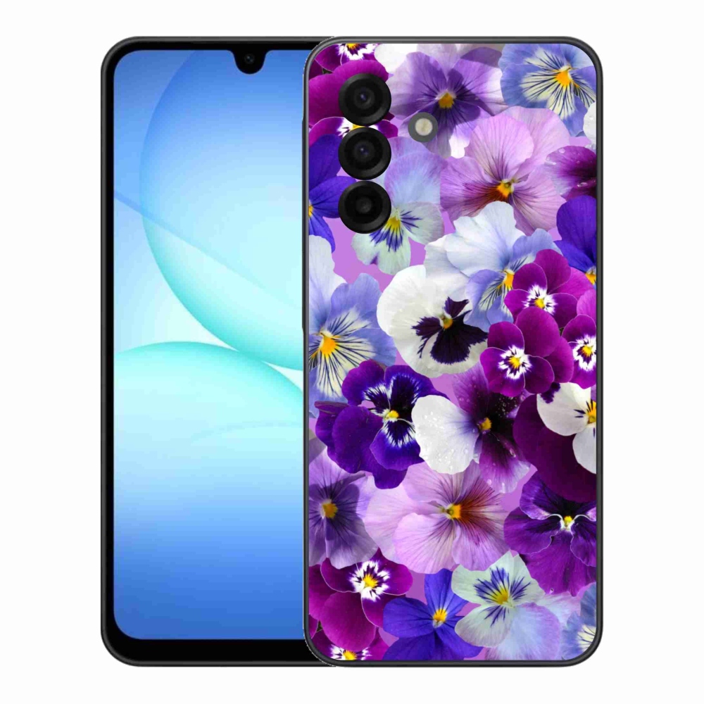 Gelový kryt mmCase na Samsung Galaxy A17 5G - květiny 9