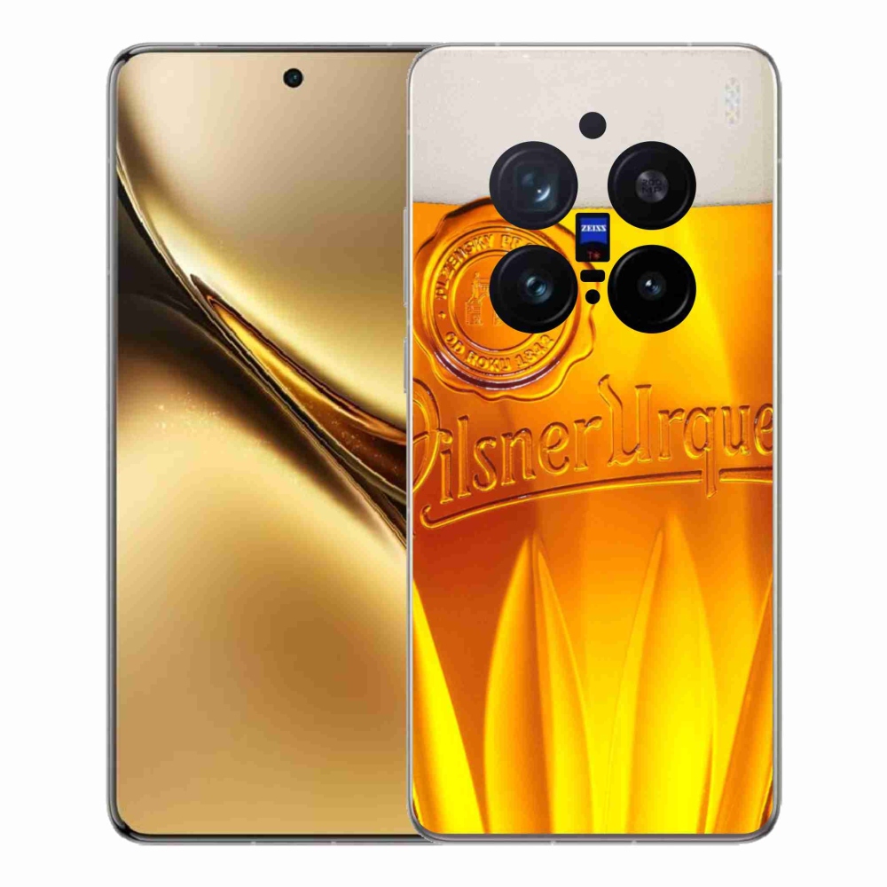 Gelový kryt mmCase na Vivo X200 Pro 5G - pivo