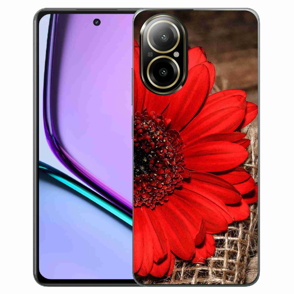 Gelový kryt mmCase na Realme C67 - gerbera