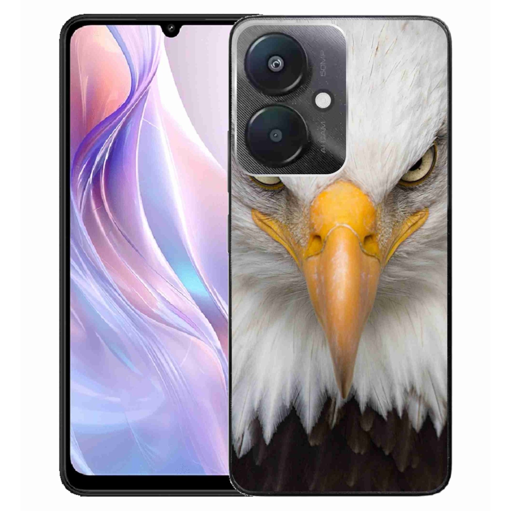 Gelový kryt mmCase na Xiaomi Redmi 13C 5G - orel
