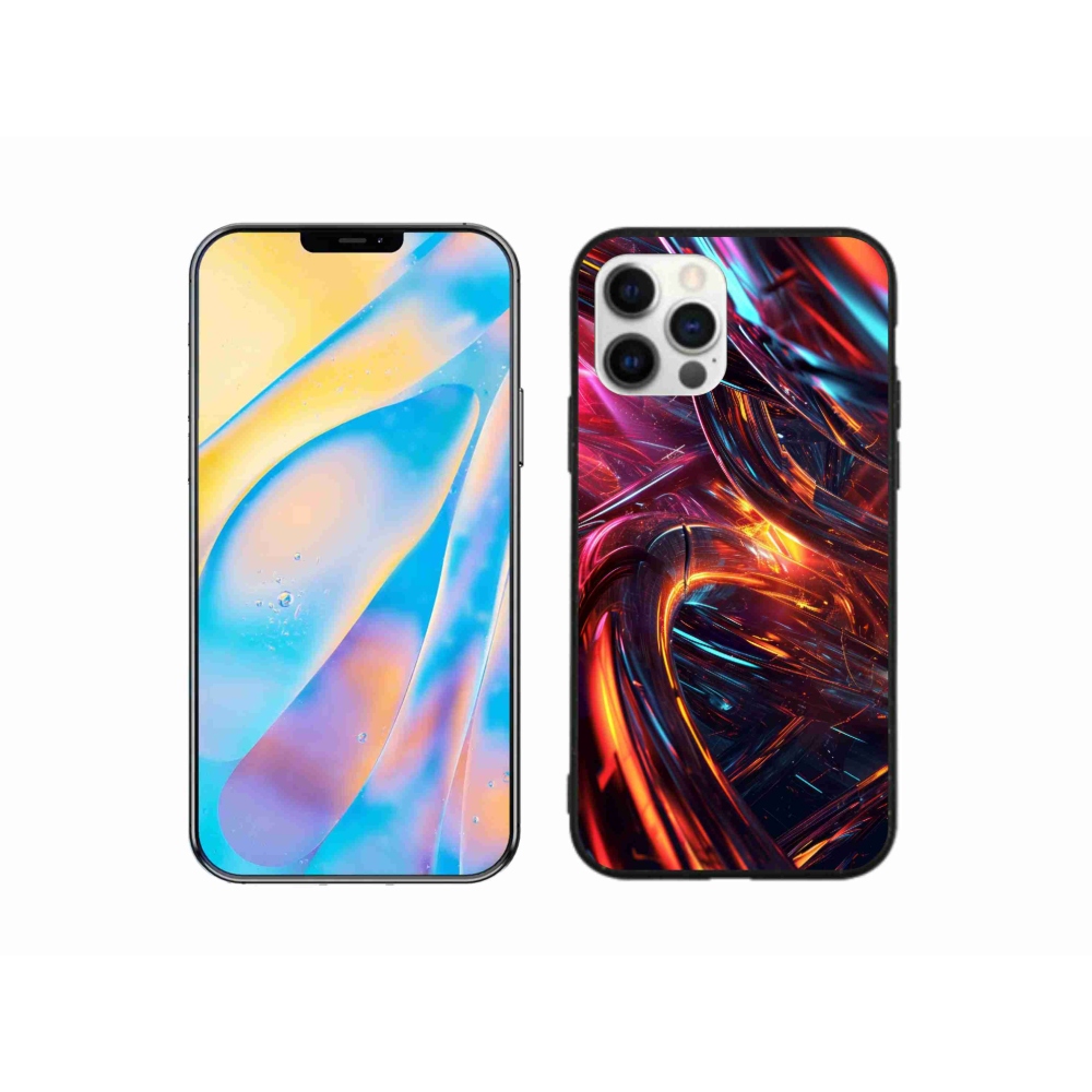 Gelový kryt mmCase na iPhone 12 Pro - abstraktní motiv 10