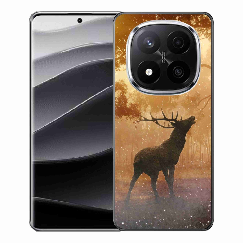 Gelový kryt mmCase na Xiaomi Redmi Note 14 Pro+ 5G - jelen v říji