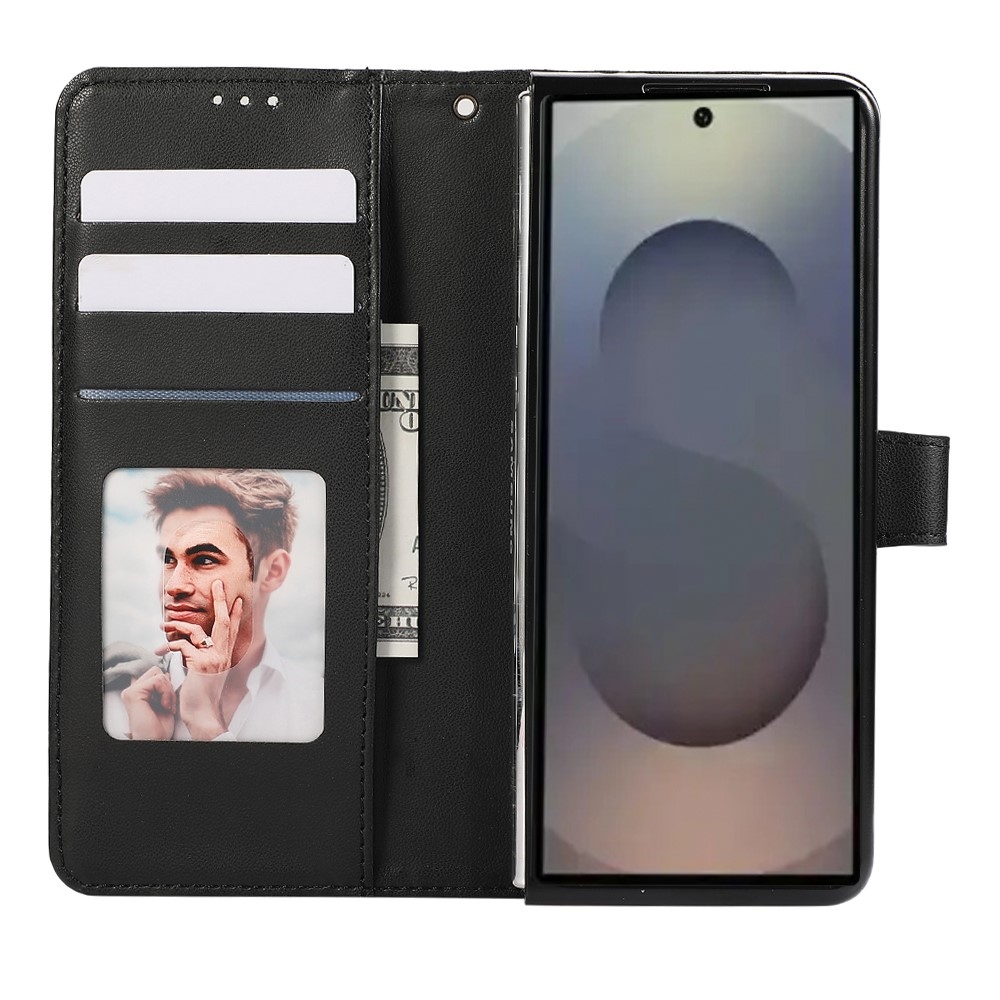 Gridy knížkové pouzdro na Samsung Galaxy Z Fold7 5G - černé