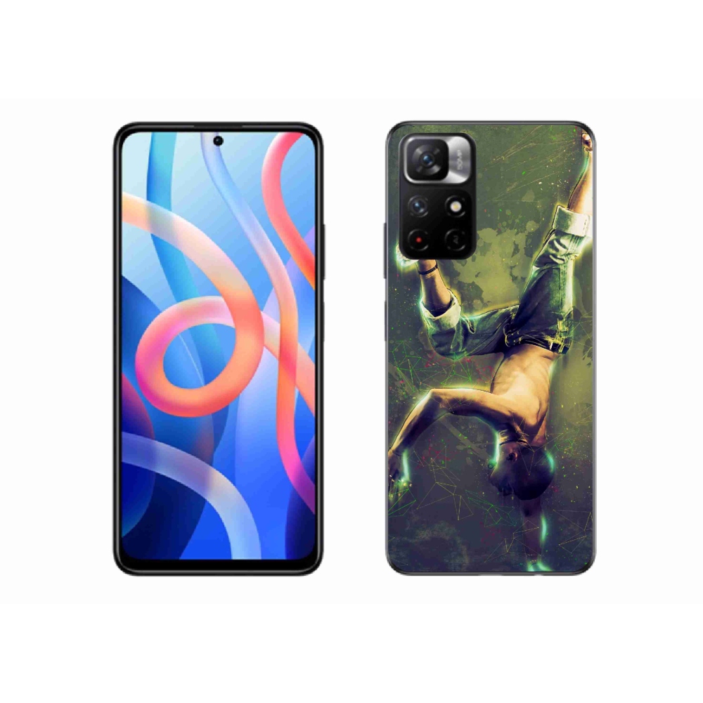 Gelový kryt mmCase na Xiaomi Redmi Note 11S 5G - breakdance
