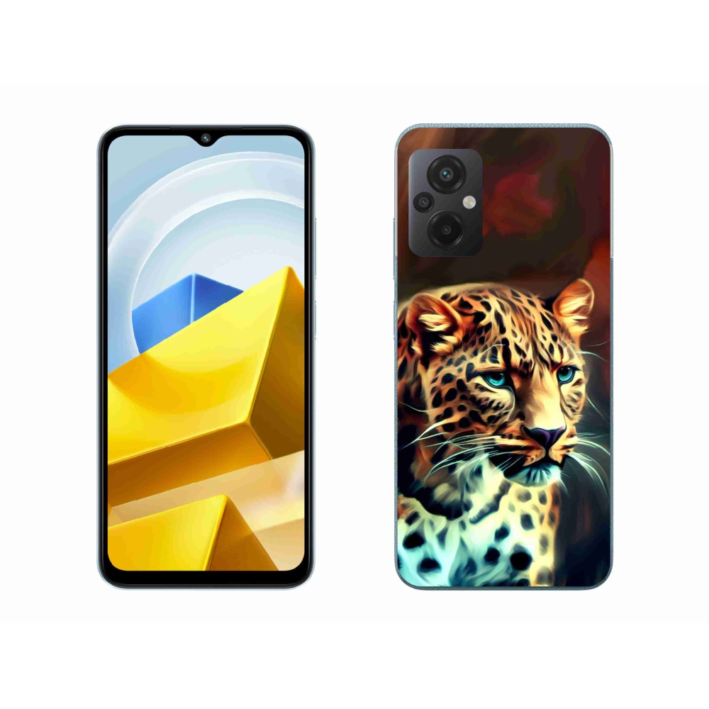 Gelový kryt mmCase na Xiaomi Poco M5 4G - leopard