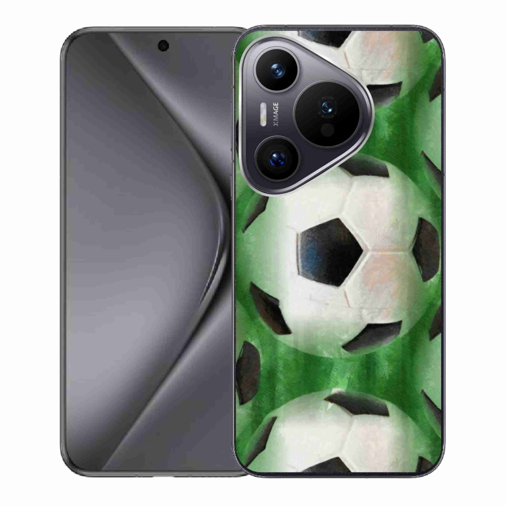Gelový kryt mmCase na Huawei Pura 70 - fotbalový míč